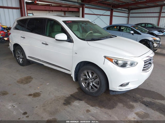 Auction sale of the 2014 Infiniti Qx60, vin: 5N1AL0MM2EC527595, lot number: 46069628