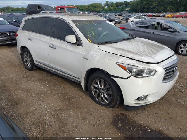 2014 Infiniti Qx60 Hybrid მანქანა იყიდება აუქციონზე, vin: 5N1CL0MM1EC514426, აუქციონის ნომერი: 46069643