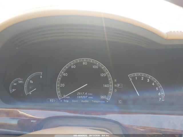 46069688 :رقم المزاد ، WDDNG8GBXAA357615 vin ، 2010 Mercedes-benz S 550 4matic مزاد بيع