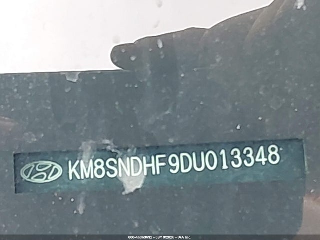 Продаж на аукціоні авто 2013 Hyundai Santa Fe Gls, vin: KM8SNDHF9DU013348, номер лоту: 46069692