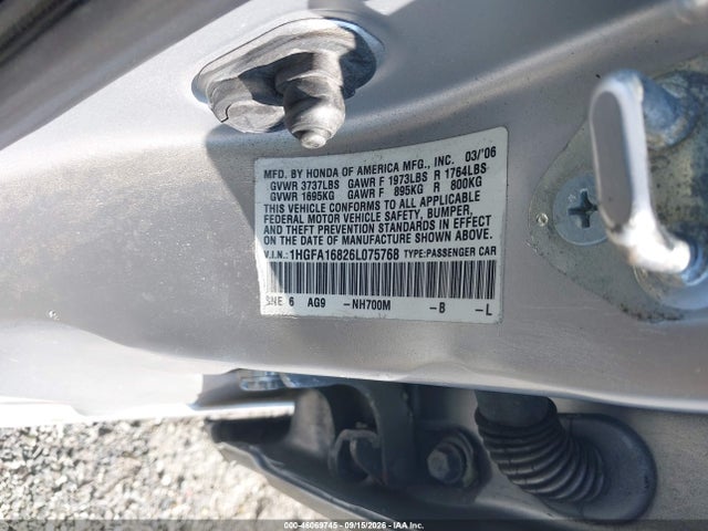 Продаж на аукціоні авто 2009 Honda Accord 2.4 Lx-p, vin: 1HGCP26499A166542, номер лоту: 46069745