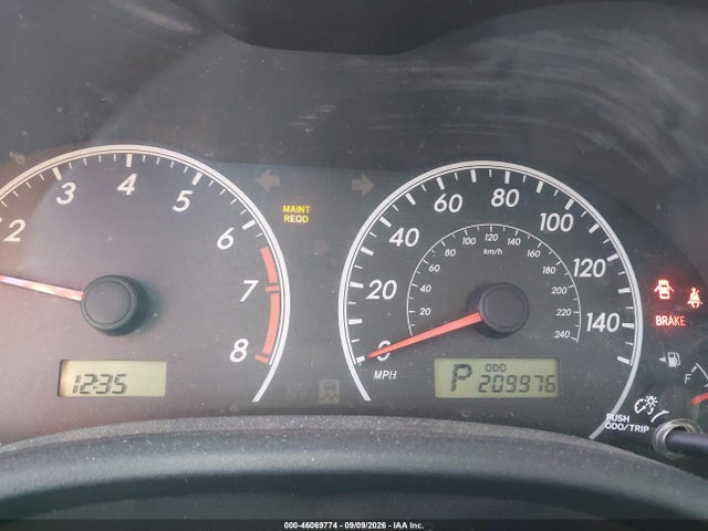 2009 Toyota Corolla S მანქანა იყიდება აუქციონზე, vin: 1NXBU40E19Z160776, აუქციონის ნომერი: 46069774