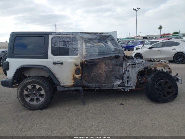 46069786 :رقم المزاد ، 1C4HJXEN9JW213573 vin ، 2018 Jeep Wrangler Unlimited Sahara 4x4 مزاد بيع