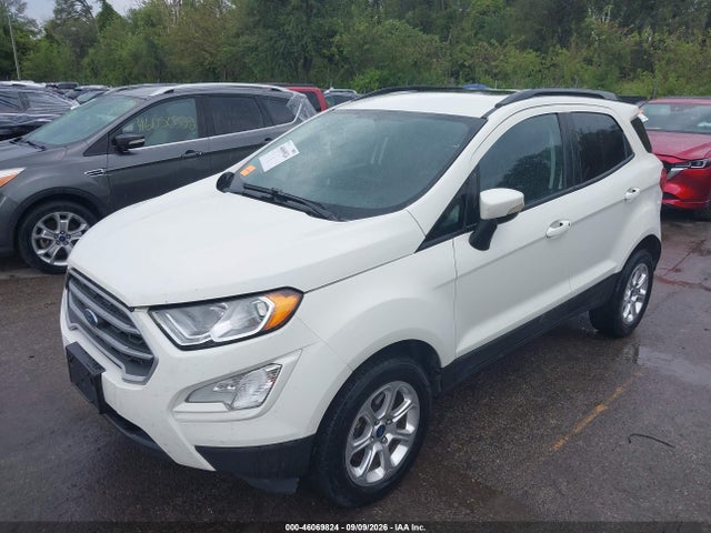 46069824 :رقم المزاد ، MAJ6S3GLXLC345406 vin ، 2020 Ford Ecosport Se مزاد بيع