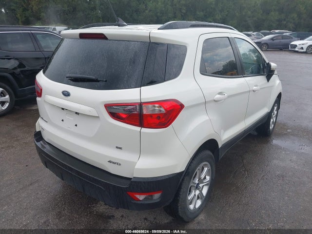 46069824 :رقم المزاد ، MAJ6S3GLXLC345406 vin ، 2020 Ford Ecosport Se مزاد بيع