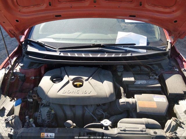 46069891 :رقم المزاد ، KMHDH4AE0CU491304 vin ، 2012 Hyundai Elantra Limited (ulsan Plant) مزاد بيع