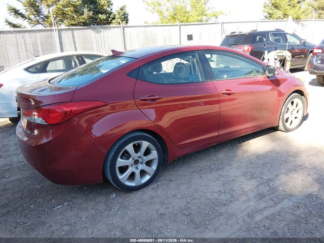46069891 :رقم المزاد ، KMHDH4AE0CU491304 vin ، 2012 Hyundai Elantra Limited (ulsan Plant) مزاد بيع
