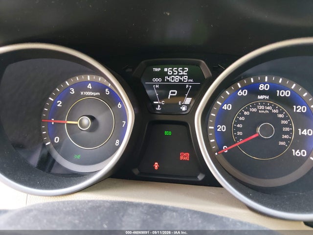 46069891 :رقم المزاد ، KMHDH4AE0CU491304 vin ، 2012 Hyundai Elantra Limited (ulsan Plant) مزاد بيع