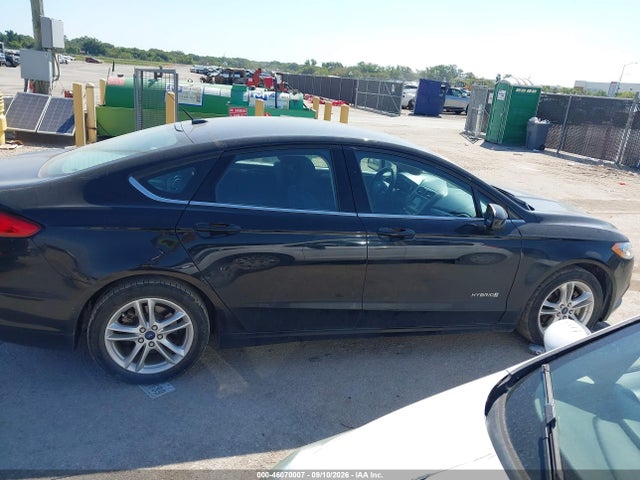 46070007 :رقم المزاد ، 3FA6P0LU8JR176533 vin ، 2018 Ford Fusion Hybrid Se مزاد بيع