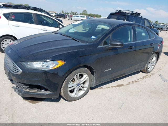 46070007 :رقم المزاد ، 3FA6P0LU8JR176533 vin ، 2018 Ford Fusion Hybrid Se مزاد بيع