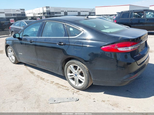 46070007 :رقم المزاد ، 3FA6P0LU8JR176533 vin ، 2018 Ford Fusion Hybrid Se مزاد بيع