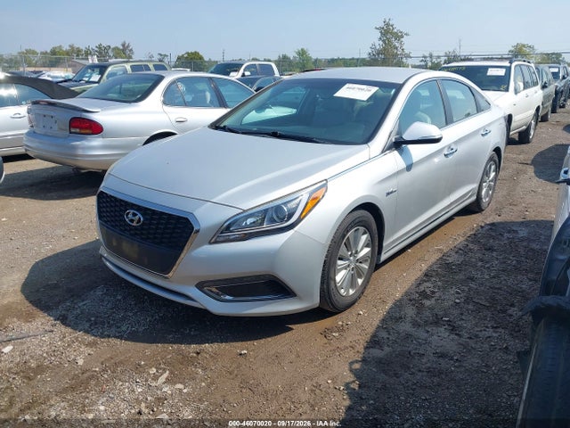 2016 Hyundai Sonata Hybrid Se მანქანა იყიდება აუქციონზე, vin: KMHE24L18GA022551, აუქციონის ნომერი: 46070020
