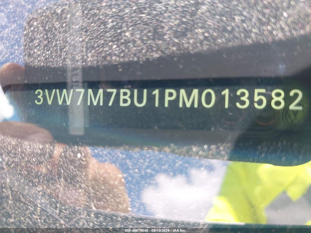 46070046 :رقم المزاد ، 3VW7M7BU1PM013582 vin ، 2023 Volkswagen Jetta 1.5t Se مزاد بيع
