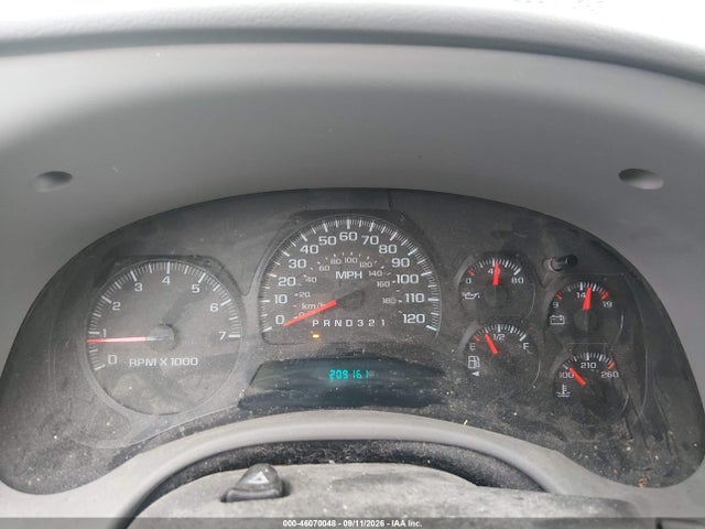 46070048 :رقم المزاد ، 1GNDT13S882141109 vin ، 2008 Chevrolet Trailblazer Fleet مزاد بيع