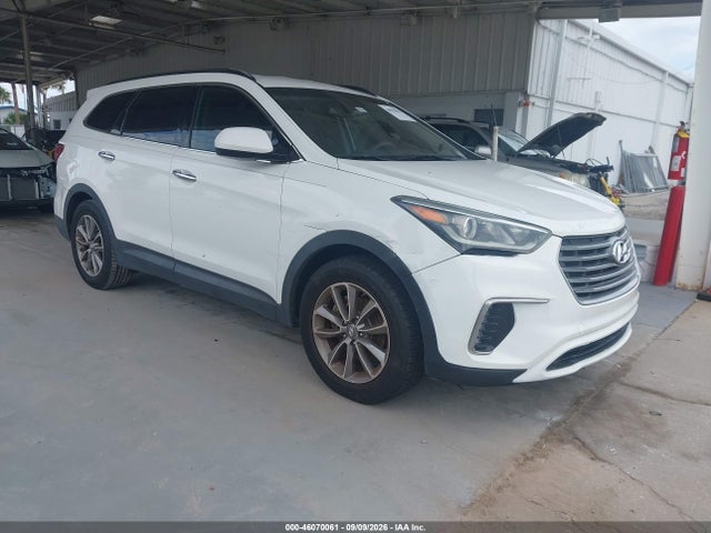 2017 Hyundai Santa Fe Se მანქანა იყიდება აუქციონზე, vin: KM8SM4HF4HU166227, აუქციონის ნომერი: 46070061