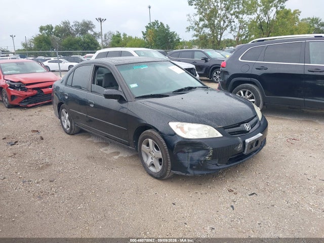 Продажа на аукционе авто 2005 Honda Civic Ex, vin: 1HGES26755L005475, номер лота: 46070062