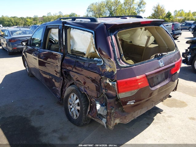 Продаж на аукціоні авто 2009 Honda Odyssey Ex-l, vin: 5FNRL38649B410713, номер лоту: 46070067