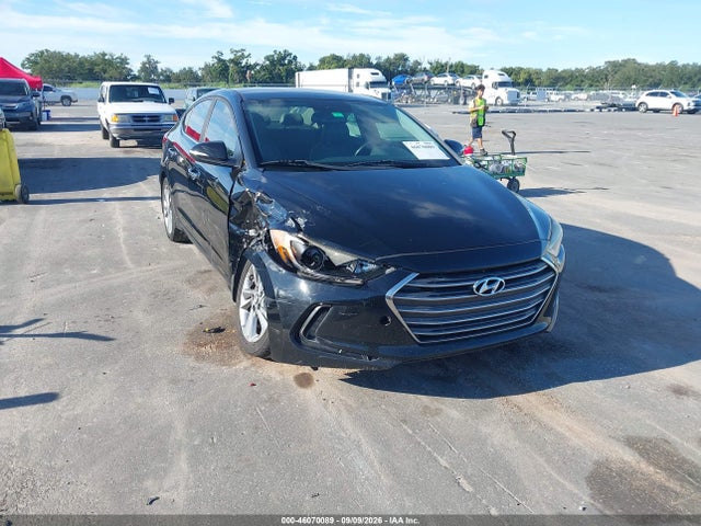 2017 Hyundai Elantra Limited მანქანა იყიდება აუქციონზე, vin: KMHD84LF7HU281571, აუქციონის ნომერი: 46070089