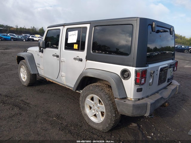 Продаж на аукціоні авто 2012 Jeep Wrangler Unlimited Sport, vin: 1C4HJWDG2CL184628, номер лоту: 46070092