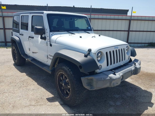 46070096 :رقم المزاد ، 1C4HJWDG8EL269864 vin ، 2014 Jeep Wrangler Unlimited Sport مزاد بيع