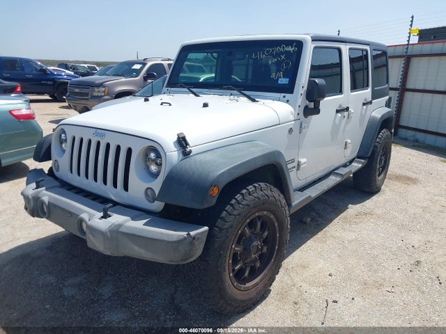 46070096 :رقم المزاد ، 1C4HJWDG8EL269864 vin ، 2014 Jeep Wrangler Unlimited Sport مزاد بيع