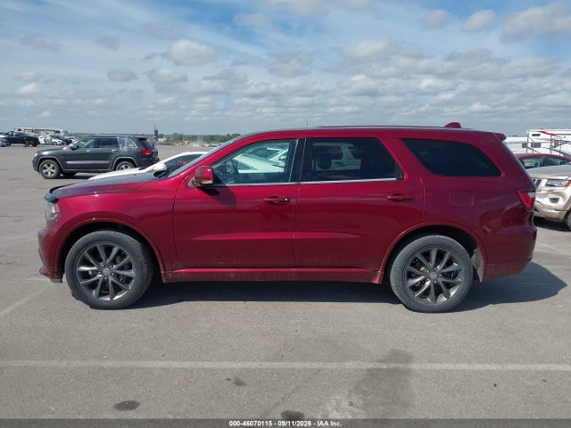 2018 Dodge Durango Gt მანქანა იყიდება აუქციონზე, vin: 1C4RDJDG7JC271209, აუქციონის ნომერი: 46070115