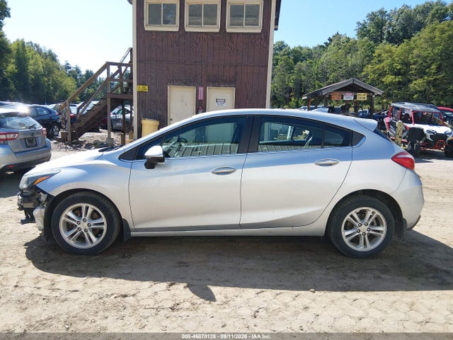 2018 Chevrolet Cruze Lt Auto მანქანა იყიდება აუქციონზე, vin: 3G1BE6SM3JS653261, აუქციონის ნომერი: 46070128