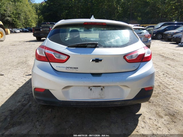 2018 Chevrolet Cruze Lt Auto მანქანა იყიდება აუქციონზე, vin: 3G1BE6SM3JS653261, აუქციონის ნომერი: 46070128