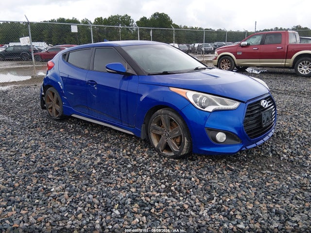 2014 Hyundai Veloster Turbo W/black მანქანა იყიდება აუქციონზე, vin: KMHTC6AEXEU198082, აუქციონის ნომერი: 46070155