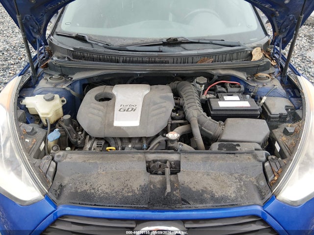 2014 Hyundai Veloster Turbo W/black მანქანა იყიდება აუქციონზე, vin: KMHTC6AEXEU198082, აუქციონის ნომერი: 46070155