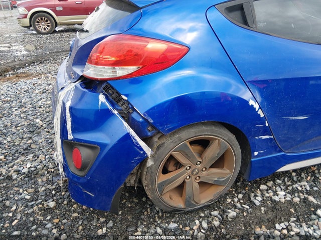 2014 Hyundai Veloster Turbo W/black მანქანა იყიდება აუქციონზე, vin: KMHTC6AEXEU198082, აუქციონის ნომერი: 46070155