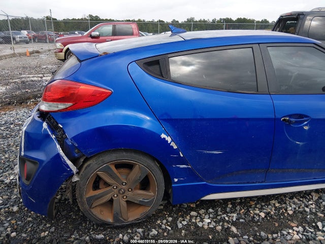 2014 Hyundai Veloster Turbo W/black მანქანა იყიდება აუქციონზე, vin: KMHTC6AEXEU198082, აუქციონის ნომერი: 46070155