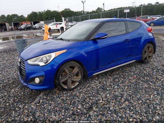 2014 Hyundai Veloster Turbo W/black მანქანა იყიდება აუქციონზე, vin: KMHTC6AEXEU198082, აუქციონის ნომერი: 46070155