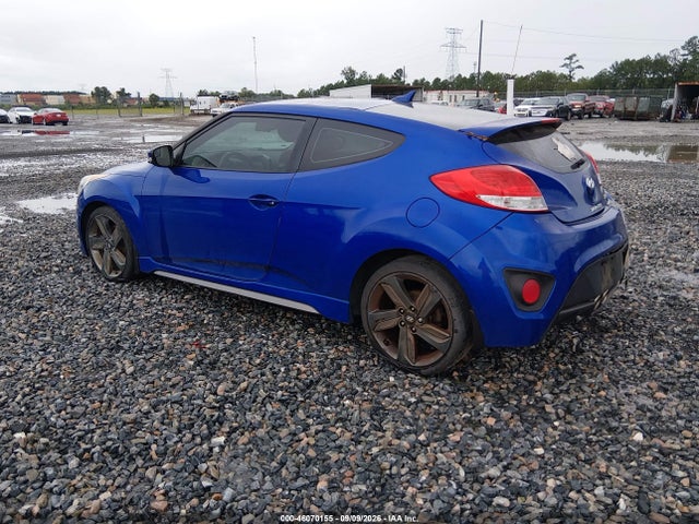 2014 Hyundai Veloster Turbo W/black მანქანა იყიდება აუქციონზე, vin: KMHTC6AEXEU198082, აუქციონის ნომერი: 46070155