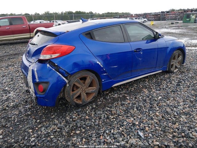 2014 Hyundai Veloster Turbo W/black მანქანა იყიდება აუქციონზე, vin: KMHTC6AEXEU198082, აუქციონის ნომერი: 46070155