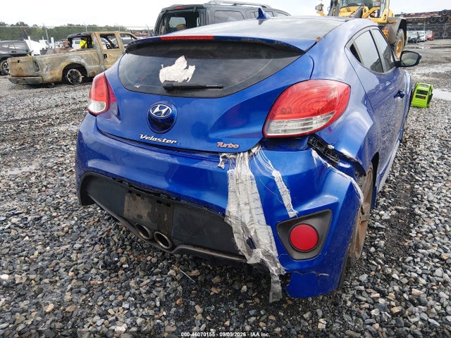 2014 Hyundai Veloster Turbo W/black მანქანა იყიდება აუქციონზე, vin: KMHTC6AEXEU198082, აუქციონის ნომერი: 46070155
