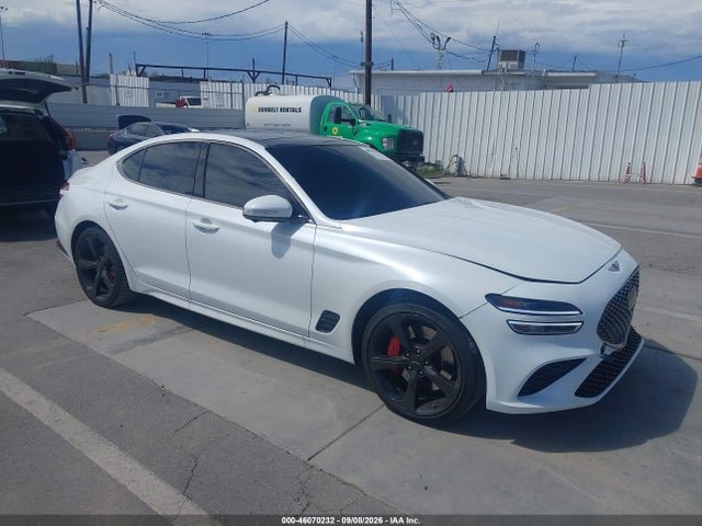 Продаж на аукціоні авто 2026 Genesis G70 3.3t Rwd Sport Prestige, vin: KMTG44SE2TU163041, номер лоту: 46070232