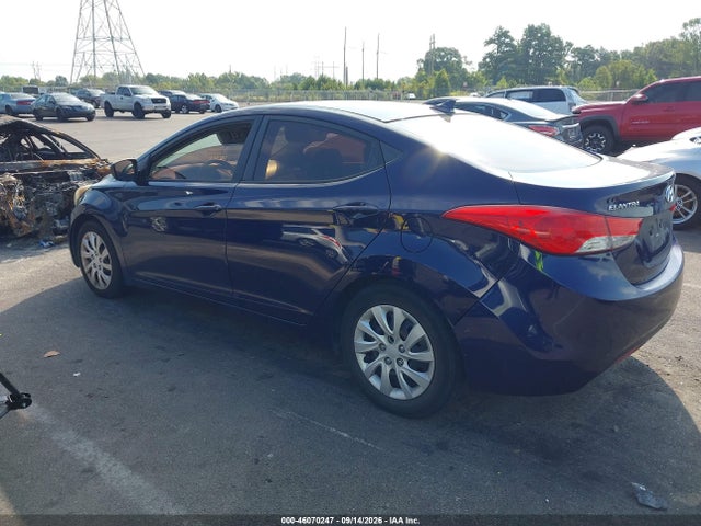 46070247 :رقم المزاد ، 5NPDH4AE8CH136668 vin ، 2012 Hyundai Elantra Gls مزاد بيع