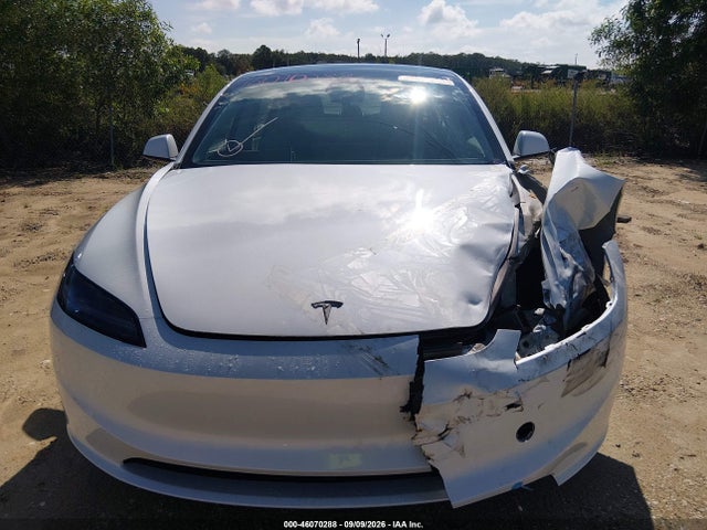 46070288 :رقم المزاد ، 5YJ3E1EA2SF117122 vin ، 2025 Tesla Model 3 Long Range Rear-wheel Drive/standard Rear-wheel Drive مزاد بيع