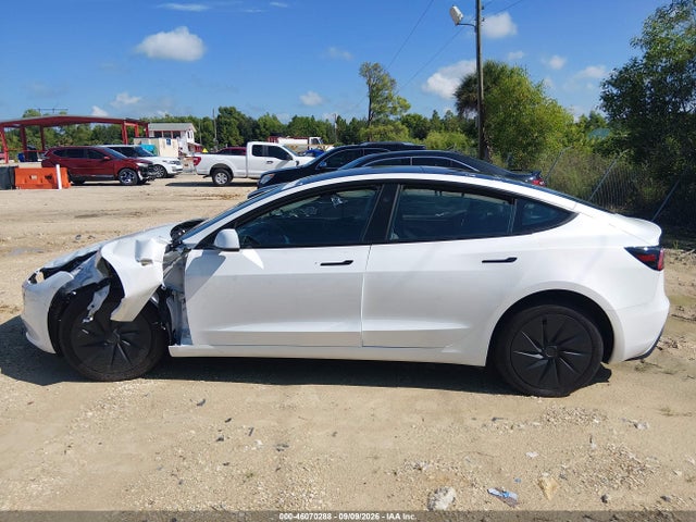 46070288 :رقم المزاد ، 5YJ3E1EA2SF117122 vin ، 2025 Tesla Model 3 Long Range Rear-wheel Drive/standard Rear-wheel Drive مزاد بيع