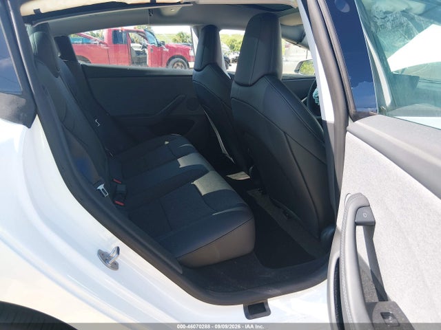 46070288 :رقم المزاد ، 5YJ3E1EA2SF117122 vin ، 2025 Tesla Model 3 Long Range Rear-wheel Drive/standard Rear-wheel Drive مزاد بيع