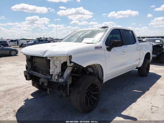 46070290 :رقم المزاد ، 3GCPYFEL5MG302477 vin ، 2021 Chevrolet Silverado 1500 4wd  Short Bed Lt Trail Boss مزاد بيع