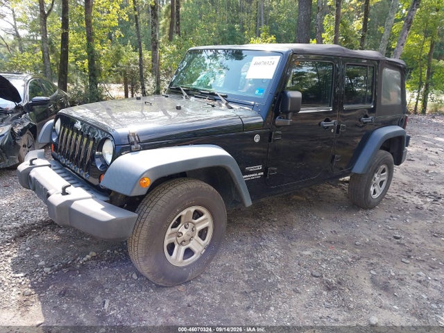 46070324 :رقم المزاد ، 1C4BJWDG0DL663363 vin ، 2013 Jeep Wrangler Unlimited Sport مزاد بيع
