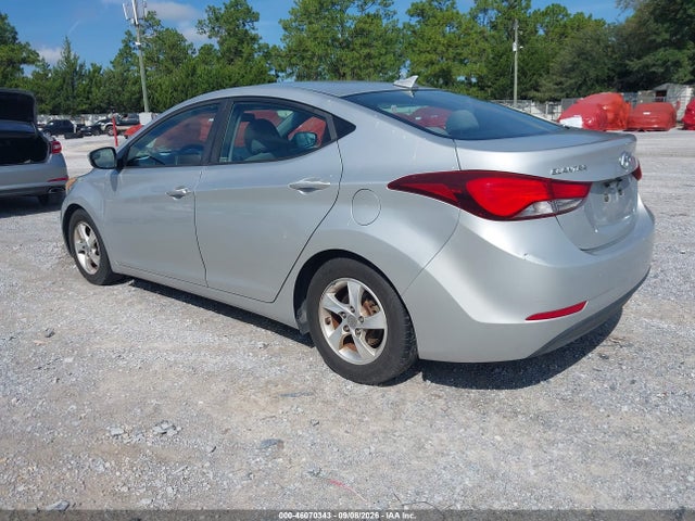 2015 Hyundai Elantra Se მანქანა იყიდება აუქციონზე, vin: 5NPDH4AE1FH651239, აუქციონის ნომერი: 46070343