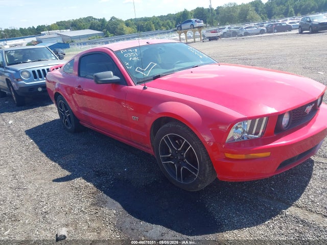 46070351 :رقم المزاد ، 1ZVFT82H175302345 vin ، 2007 Ford Mustang مزاد بيع
