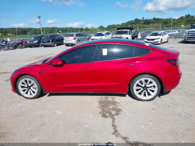 46070353 :رقم المزاد ، 5YJ3E1EB2MF013130 vin ، 2021 Tesla Model 3 Long Range Dual Motor All-wheel Drive مزاد بيع