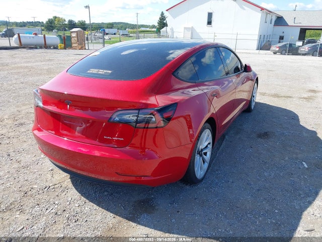 46070353 :رقم المزاد ، 5YJ3E1EB2MF013130 vin ، 2021 Tesla Model 3 Long Range Dual Motor All-wheel Drive مزاد بيع
