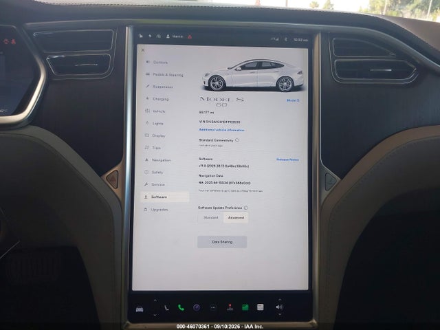 Aukcja sprzedaży 2013 Tesla Model S, vin: 5YJSA1CG1DFP03599, numer aukcji: 46070361