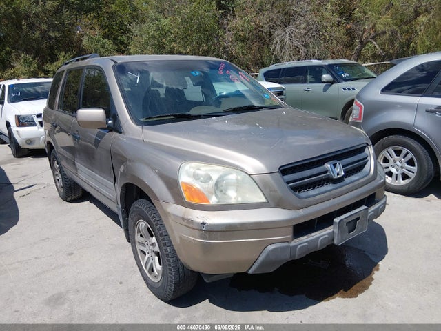46070430 :رقم المزاد ، 2HKYF18513H621097 vin ، 2003 Honda Pilot Ex-l مزاد بيع