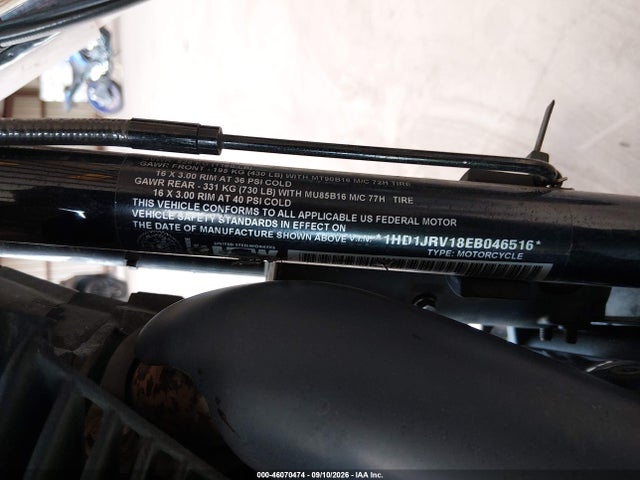 Harley-Davidson Fls Softail Slim 2014 1HD1JRV18EB046516 Image 10